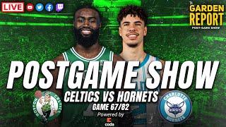 LIVE Garden Report: Celtics vs Hornets Postgame Show | Powered by Coda