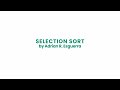 Selection Sort Algorithm in Python - Concept + Code