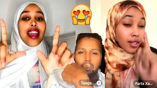 Salmo Jamac Iyo Taagsade Iyo Farta Xaaji Oo Ceebtii Hadlay Live Video Tiktok  January 2025