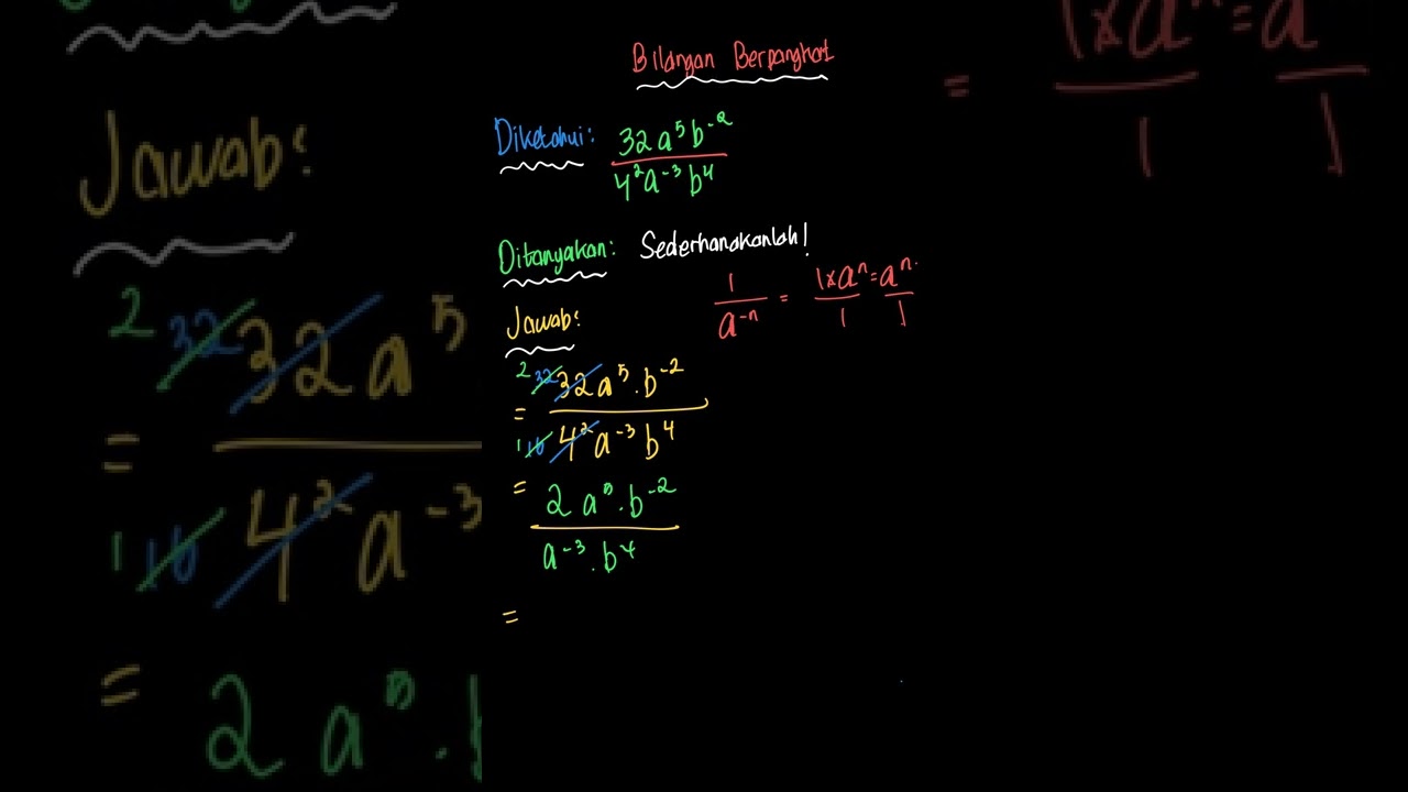 Bentuk Pecahan A Dan B Disederhanakan ... | Bupena MTK | Kelas 9 | 1 ...