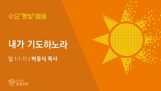 2024. 12. 18. / 수요햇빛예배 / 박동식 목사 / 세상의빛동광교회 온라인예배