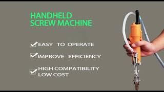 Handheld Screw Feeder Machine