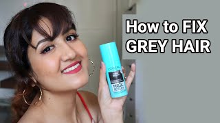 How to fix grey hairs QUICKLY | Instant fix for your GREY HAIR | Madhushree Joshi