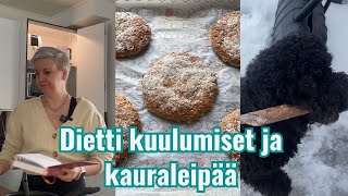 Dietti kuulumiset ja kauraleipää | Oliko dietti purrut ja miten onnistuin kauraleivissä