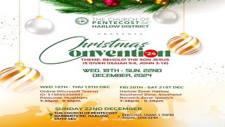 COPUK Harlow District Christmas Convention Akan - Day 4