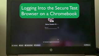 Logging Into the CAASPP/ELPAC Secure Test Browser