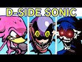 Friday Night Funkin' VS Sonic.EXE D-Side V2 (Triple Trouble, Too Slow, Endless) (FNF Mod/Sonic)