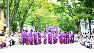 躍り組日向2011審査演舞けやき通り会場