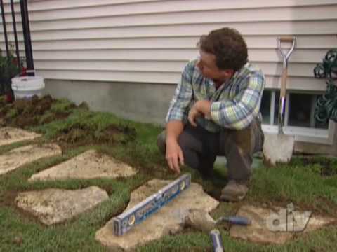 How to Install a Stone Walkway-DIY Network How to Install a Stone Walkway-DIY Network