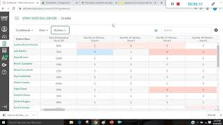 How to export grades from Canvas