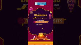 Make your wealth shine brighter | Happy Dhanteras | Mahabank Term Deposits