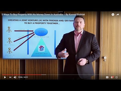 5 Ways To Buy Property With No Money Down In Australia – By Konrad Bobilak 5 Ways To Buy Property With No Money Down In Australia – By Konrad Bobilak