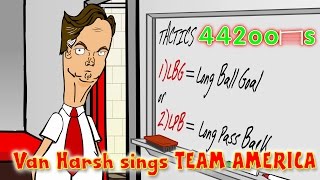 🇺🇸Louis van Gaal sings TEAM AMERICA🇺🇸 (Parody)