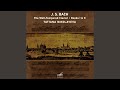 The Well-Tempered Clavier, Book 1: Prelude and Fugue No. 24 in B Minor, BWV 869