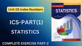 Complete Chapter 5 Part-2 | ICS Statistics |Chapter 5 Statistics Class 11 Index Numbers