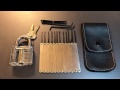 [318] Banggood 12 Piece Pick Set and Transparent Padlock Review