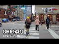 CHICAGO Walking Tour in RIVER NORTH(Chestnut Street & La Salle Drive) on Wednesday | March 14, 2024