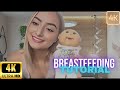 [USA 4K] Breastfeeding Tutorial 2024 4K | Breastfeeding Beautiful Girls | Breastfeeding Education 4K