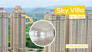 Sky Villa for Sale In Hiranandani Fortune City Panvel | Rudra Realty | 8291619133