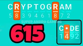 CRYPTOGRAM 615