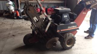 Orbitbid.com - Leaning Tree Golf Club 4/28/15 Auction - Ditch Witch Walk-Behind Trencher