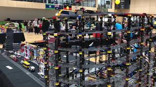 8 Level looping Lego train