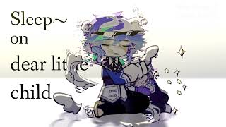 `` Sleep~ on, dear little child. `` | Earth and Moon | Lost AU | Solarballs Gacha |