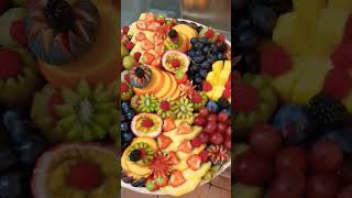 beau plateau de #fruit #découpe