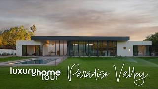 $7.5M Contemporary Home in Paradise Valley