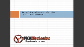 Powiat drawski - Przewoźnik ponadlokalny - Międzygminna spółka „PKS Złocieniec”