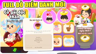 Play Together | Mình Nhận Full Đồ Điểm Danh Mới Và Xe Kem Độc Quyền Cô Đơn