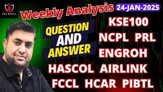 PSX Weekly Analysis | Psx Analysis Today | ENGROH | HASCOL | AIRLINK | #psx #kse100 | Psx Bulls