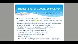 Troubleshooting XLConnect - OutofMemoryError(java) GC overhead limit exceeded