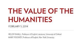 The Value of the Humanities by Helen Small