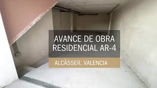 Avance de obra Residencial AR-4 Alcàsser.