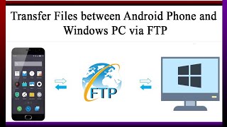 Transfer Files between Android Phone and Windows PC using FTP [over WiFi or Mobile Hotspot]