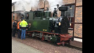 BW Gartenbahn - Wilsdruffer Techniktreff mit Sächsischer Dampflok IK Nr. 54