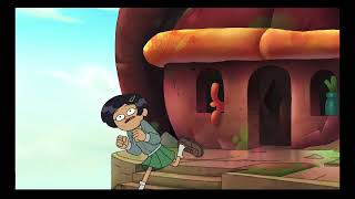 Amphibia but everytime Marcy falls she falls “DoWn A fLiGhT oF sTaIrS”