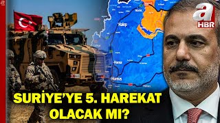 Suriye'ye 5. Harekat Yolda Mı? Mehmetçik Silahlarını Kuşanacak MI? | A Haber