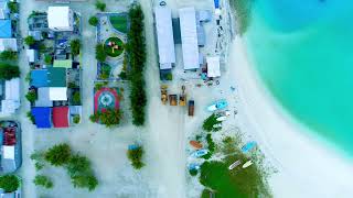 DJI view from sky , Maldives #maldives  Dhiggaru