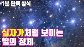 1분 관측 상식) 별이 십자 모양으로 보이는 이유 [미드나잇]