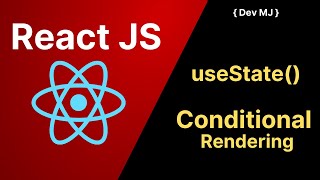 Conditional rendering using useState hooks - Reactjs Tutorial Beginners