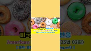 일본반응 | 미국음식(American food) TOP10(25년 02월)#일본반응#해외반응#중국반응#외국인반응