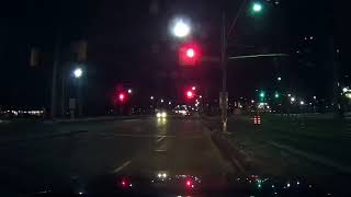 Red light runner in #Toronto caught on #dashcam ... This can be reported on our website.