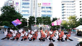 あさか開成高校よさこい部「開成舞彩」 @ 楽都郡山 Dance FES♬ (郡山駅西口広場/第2部) 2021-07-17T17:39