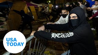UCLA, Columbia protests see violence, more arrests | USA TODAY