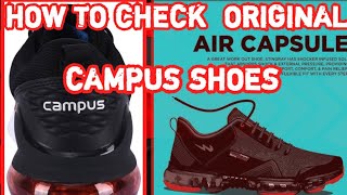 CAMPUS |PATRIK PRO |AIR CAPSULE Running Shoes For Men | how to check #original campus shoes