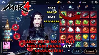 MIR4 - BAKIT KAILANGAN MO NG ALT SA MIR4? PANG CHICKEN JOY AT PANG PROGRESS SA MAIN SYEMPRE!  - F2P