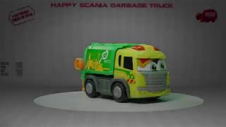 Dickie Toys - Happy Scania Garbage Truck