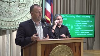 Gov. Green signs SB 582, allocating $385 million in emergency funding to Maui recovery